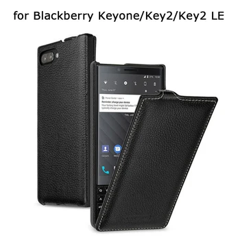 Nové Módní Pouzdro pro Blackberry KLÍČ 2 LE Originální Kráva Kožené Kryt Telefonu Případech pro Blackberry Klíč2 KEYone Kůže KLÍČ2 LE Jeden Klíč