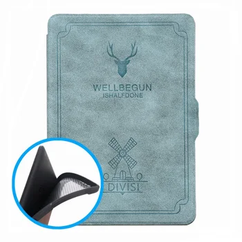 Nové příjezdu pouzdro originální voyage PU kožené Ultra-tenké slim portable protect pouzdro pro e-book kindle paperwhite 1 2 3