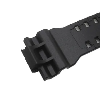 Nový Fit For Casio G Shock 16mm Šířka Silikonové Gumové Hodinky Kapela Popruh Náhradní Černé Luxusní Vodotěsné Hodinek Příslušenství