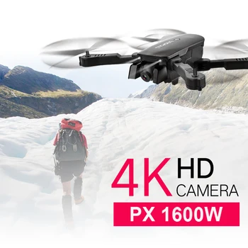 Nový hot prodej R8 mini drone skládací profesionální 4K HD letecký kvadrokoptéra dual fotoaparát gesto následovat