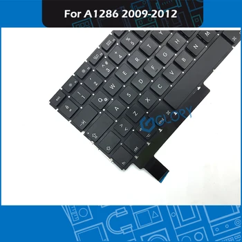 Nový Notebook TR turecké A1286 Klávesnice Pro Macbook Pro 15