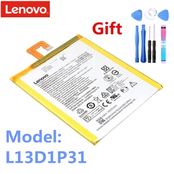 Nový, Originální baterie Lenovo LePad S5000 S5000H Pad A3500 Tablet PC L13D1P31 tab 2 A7-30 Baterie 3450-3550mAh + sledovací číslo