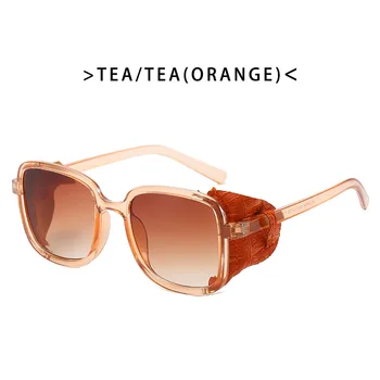 Nový Retro Kulaté Oválné sluneční Brýle Steampunk Muži Ženy Značky Designer Brýle Oculos De Sol Odstíny UV Ochrana gafas de sol