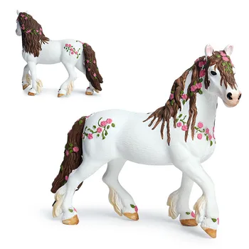 Oenux Původní Pohádky Bájné Zvíře Barevné Koně PVC Model, Akční Figurky Hračky hospodářská Zvířata, Koně, Figurky, Hračky Dítě Dárek