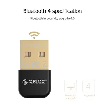 ORICO BTA-403 USB Bluetooth Adaptér BT4.0 Dongle Hudební Zvuk Přijímače a Vysílače pro Notebook Desktop PC Počítač