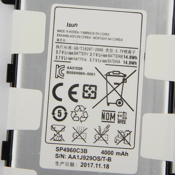 Originál 4000mAh Baterie SP4960C3B pro Samsung Galaxy Tab 2 7.0 GT-P3110 GT-P3113 P3100 P3110 P6200 P3113 s nástrojem