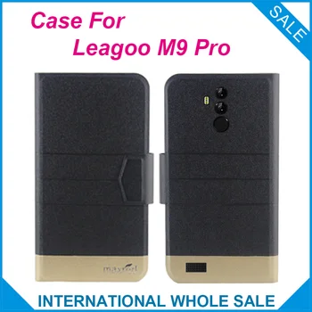 Originál! M9 Pro Leagoo Případě Telefonu, 5 Barev, Vysoce Kvalitní Flip Ultra-tenký Luxusní Kožené Ochranné Pouzdro Pro Leagoo M9 Pro