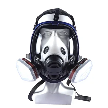 Plynová Maska, Respirátor s Kanystr Filtr Široce Používán Pro Ekologické Plynu Barvy Spary Kyseliny Prachu, Pesticidů, Ochrana Chemická maska