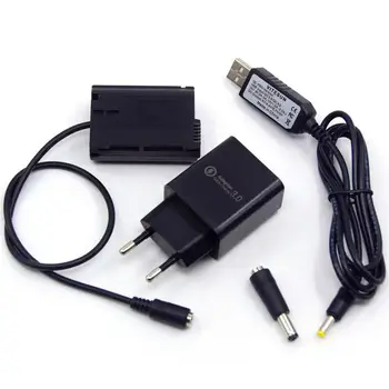 Power Bank USB Kabel+EN-EL15 EL15a MH25 EP-5B DC Vazební Baterie+Nabíječka pro Nikon Z7 Z6 D800 D850 D810 D7100 D7200 D7500 Fotoaparát