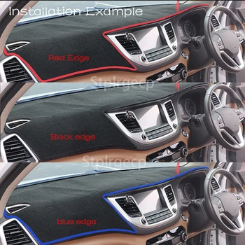 Pro Audi Q5 8R 2009~2016 Anti-Slip Anti-UV Mat Palubní desky Kryt Pad Slunce Odstín Dashmat Chránit Koberec Doplňky S-line rok 2012