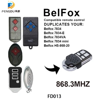 PRO BELFOX 7843 BELFOX 7843-mini 7834-E 7834-VA HS-868-20 garážová vrata dálkové ovládání otvírák klíč rozmnožovací ovládání brány 868mhz