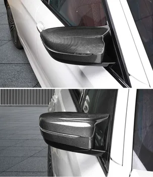 Pro BMW Řady 5 (G30) (G31) car styling 2018 2019 Boční Zrcátko Kryt Zadní recenzi Carbon fiber cap Zrcátka Ochranný Kryt 2 KS