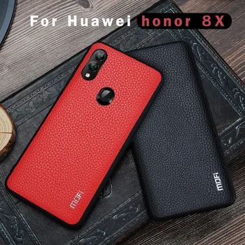 Pro Huawei Honor 8X Pouzdro Pro Huawei Honor 8X Max Pouzdro Mofi Pro Čest 8X Pouzdro Pu Kožené Zadní Kryt Hard Obchodní Styl