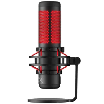 Pro Kingston HyperX QuadCast Profesionální Elektronické Herní Mikrofon Počítač, Sportovní Live Mikrofon, Červená Mikrofon Zařízení