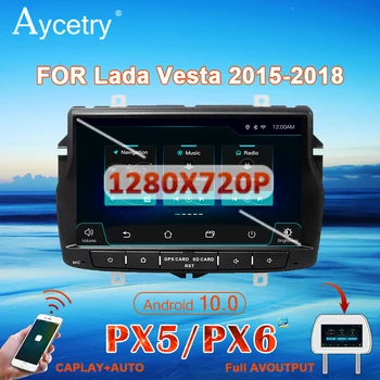 Pro LADA Vesta Cross 1 din autorádia, Multimediální Video Přehrávač, dvd Navigace, GPS, Android 10 stereo DSP IPS WI-fi 4G 8 jádro BT DVR