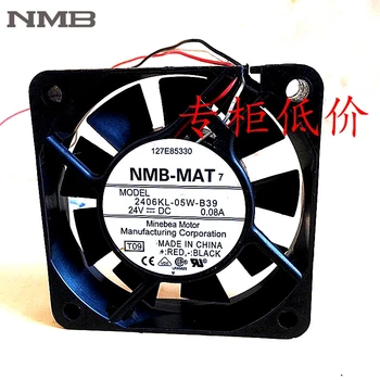 Pro NMB 2406KL-05W-B39 24VDC 60*60*15MM 0.08 původní axiální ventilátor