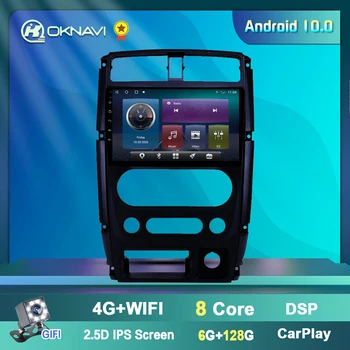 Pro Suzuki Jimny 2007-2012 Android 9.0 DSP autorádia GPS Navigace 2 Din Multimediální Přehrávač Ne DVD Podpora Příslušenství OBD DVR