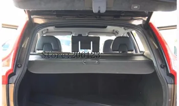 Pro Volvo XC60 2009-2016 Zadní Kufr Bezpečnostní Štít Náklad Pokrýt Vysoké Qualit Auto Příslušenství, Černá, Béžová