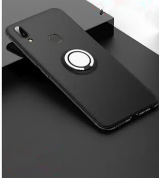 Pro Wiko Výhled Max Silikonové Pouzdro Luxusní Magnetický Kroužek Držák Telefonu Případech Pro Wiko Výhled Max Případě Capa