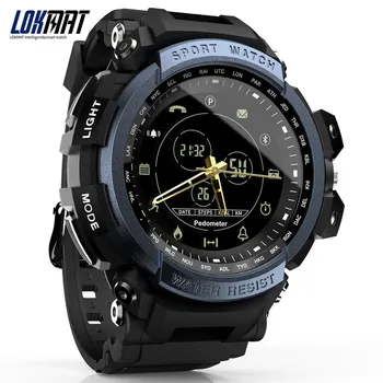 Profesionální Sportovní Smartwatch Lokmat Mk28 Bluetooth 4.0 Hovor, Zpráva Připomenutí náramkové Hodinky 5Atm Ip68 Vodotěsné Inteligentní Hodinky