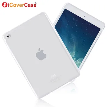 Protector Pouzdro Pro Apple iPad Mini 4 Mini4 Silicon Případy, Jasné Barvy, Měkká Kůže Shell pro Tablety Pad Příslušenství Etui Coque Capa