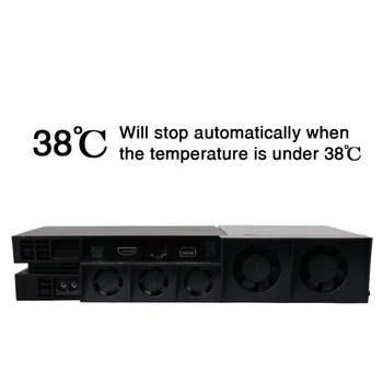 PS4 USB Externí Turbo Teplota Chladič Chladicí Ventilátor pro PS4 Konzoli Příslušenství