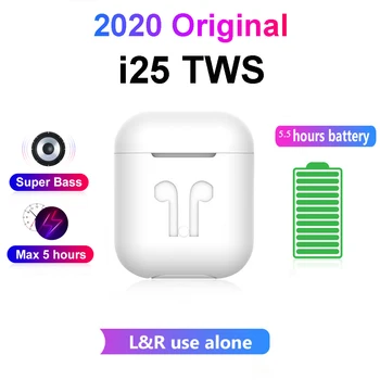Původní i25 TWS mobilní telefon periferií jsou vhodné pro tablety Xiaomi Samsung PK W1 čip i7s i30 i12 i11 i9s