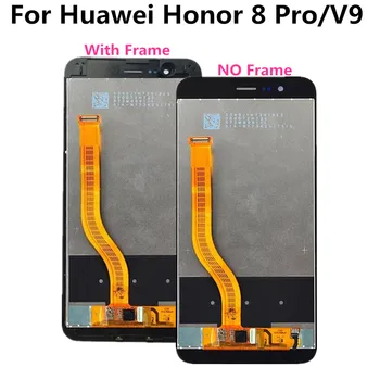 S rámem Pro Huawei Honor 8 Pro / V9 LCD Displej+Touch Screen Digitizer Shromáždění na Počest V. 9 Zobrazení