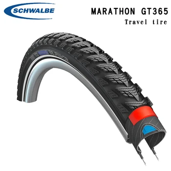 Schwalbe marathon GT365 kombi pneumatiky 26 palcový ocelový drát bodnout důkaz 700C 700x38C elektrické auto pneumatiky odolné proti proražení outu