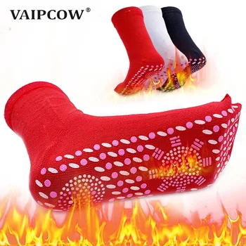 Self-topení Magnetické Ponožky, vložky do bot pro Muže a Ženy Samostatně Vyhřívané Ponožky Turmalín Magnetické Terapie Zimní Teplé Masážní Ponožky