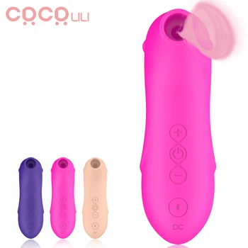 Sex Shopu Vibrátor Klitoris, Přísavky Sex Hračka pro Ženy G spot Stimulátor Kouření Bradavky Lízání Ženské Masturbátor Erotické Dospělých Produkt