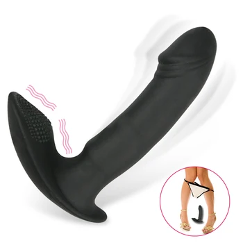Silikonové Vibrační Kalhotky Erotický G Spot Vibrátor Ženské Přenosný Klitorisu stimulace Butterfly Vibrátor, Dospělý sex hračky