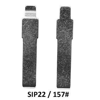 SIP22 157# uncut Flip auto klíč blade pro VVDI XHorse Vzdálené Klíčové Blade univerzální Auto klíč prázdné
