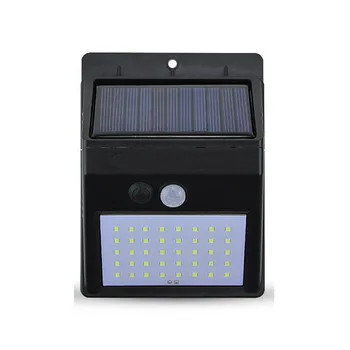 Solární Zahradní Světlo 30 LED Solární PIR Snímač Pohybu Svítilny, Vodotěsné Venkovní Osvětlení Dekorace Světla Bezdrátové Nástěnné Svítidlo