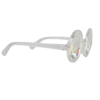 Steampunk Retro Gothic sluneční Brýle Kulaté Brýle Vintage Brýle Transparentní ochranné Brýle Halloween Brýle Cosplay Vícebarevná