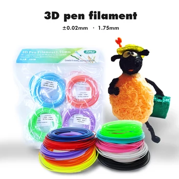 SUNLU 1.75 PLA 3D Tisk Pero Vlákna Náplně Pro Děti DIY Řemesla Spotřebního materiálu PLA tisková Struna 5m Poslat Náhodné Barvy