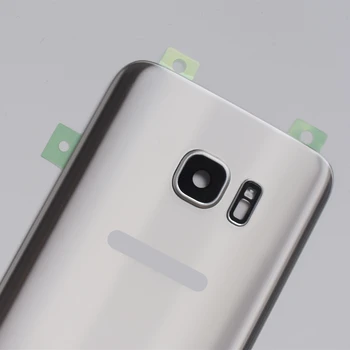 SYART Pro Samsung Galaxy S7 Edge G935 Zadní Kryt Baterie Bydlení Dveře Zadní Skla + Pásky Objektiv Fotoaparátu