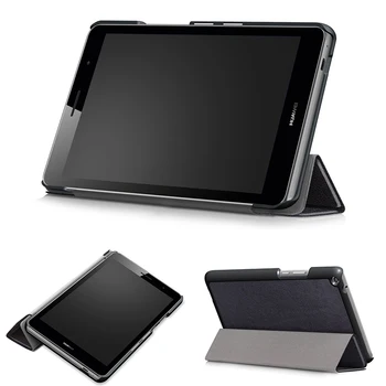 Tablet Pouzdro Pro Huawei Mediapad T3 8 Stojan Flip Kožené Pouzdro Pro Honor Play Pad 2 8.0 inch KOB-L09 KOB-W09