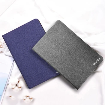 Tablet Pouzdro Pro Samusng Galaxy Tab A A2 10.5 inch 2018 SM-T590 T595 T597 Flip Stand PU Kůže Silikonový Měkký Kryt Ochrání Funda