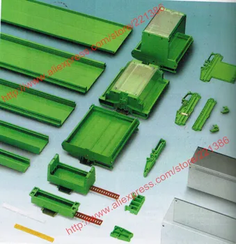 UM100-E profil nohy panel montážní základna PCB držák PCB din lištu ,PCB nosič,PCB bydlení