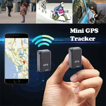 Univerzální GF07 Magnetické Mini Auto Tracker GPS Sledování v Reálném Čase, Lokalizační Zařízení, Magnetická GPS Tracker v Reálném čase Lokátor Vozidla
