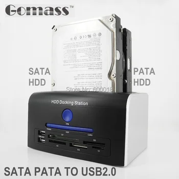 USB 2.0 pro 3.5 / 2.5 palcový PATA / SATA II III HDD Dokovací Stanice dokovací stanice k usb 2.0 dokovací stanici, Externí Pevný Disk až 6 TB