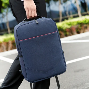 USB Laptop Bag Pro Macbook Air Sleeve pouzdro Ženy Muži Batohy Aktovka PC, Notebook Tašky