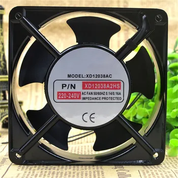 Ventilátor chlazení pro XINDAFAN XD12038A2HS 220V-240V 12CM 12038 Kabinet Odvod Tepla Ventilátor