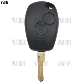 WALKLEE Remote Auto Klíče pro Renault, Megane, Modus Clio Kangoo Logan Sandero Duster s PCF7946 nebo PCF7947 Čip