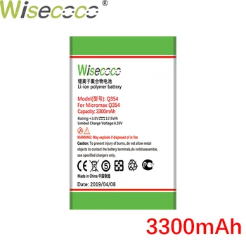 WISECOCO Nové Originální 2200mAh Baterie Pro Micromax Bolt Q354 Chytrý Mobilní telefon Skladem S Sledovací Číslo