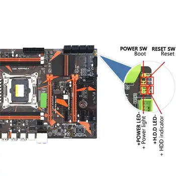 X99 2011-V3Pin DDR3 Stolní Počítač základní Deska základní Deska pro E5 2678V3 CPU