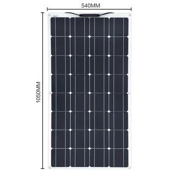XINPUGUANG 100W solární panel 200w fotovoltaické Flexibilní Solární modul 18V Sonnenkollektor 12v 24 v auto baterie nabíječka Solpanel