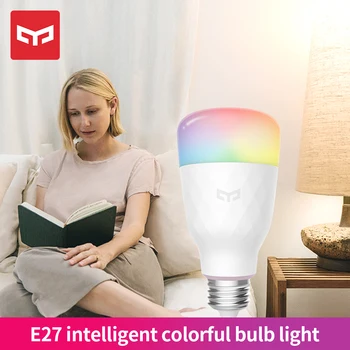 Yeelight žárovka E27 1S/1SE Smart LED Žárovka Světlo Barevné 800 Lumenů 10W Citron Inteligentní Svítilna Světlo Dálkového Ovládání tím, že Mi Domů App 110-240V