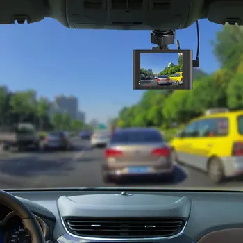 YI Nightscape Dash Kamera HD 1080P 2.4 palcový LCD Displej 140 Široký Úhel Objektivu Auto DVRNight Vidění Palubní desky Vozidla Fotoaparát
